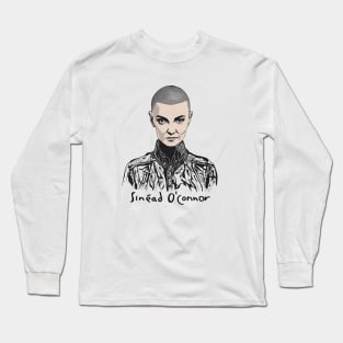 sinead o connor vector Long Sleeve T-Shirt